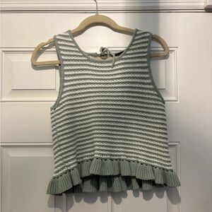 Sage Green Knit Sweater